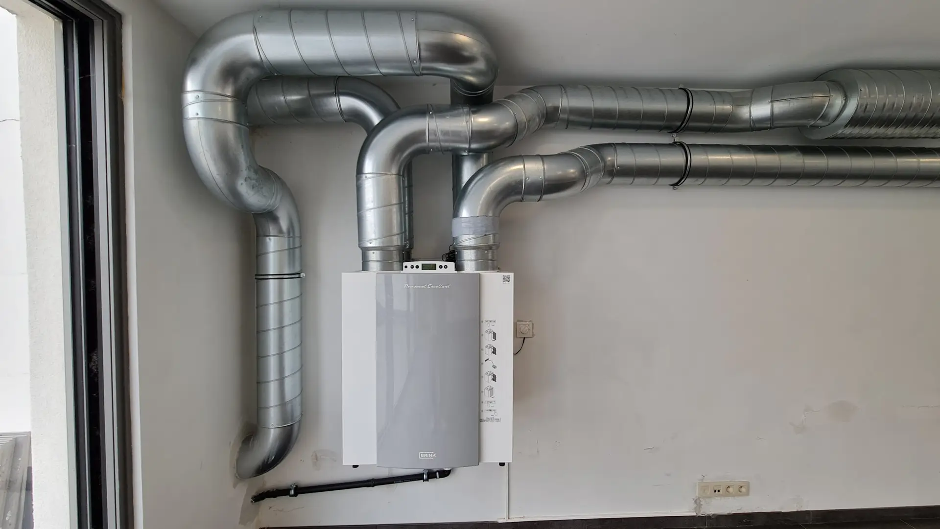 Installation système de ventilation double flux