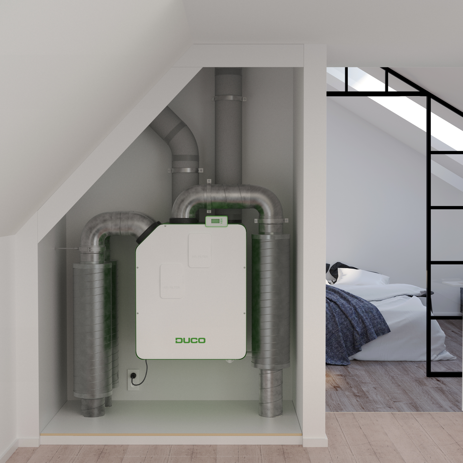 Ventilation double flux