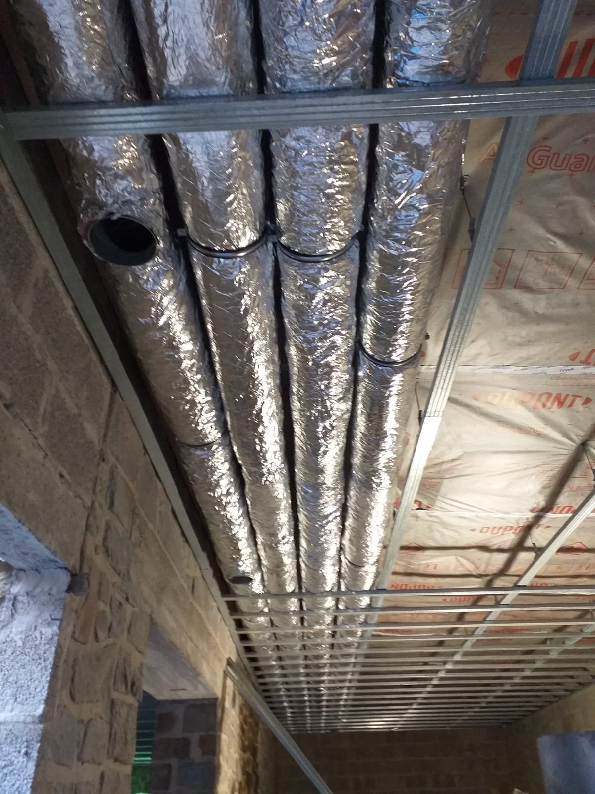 Installation système de ventilation